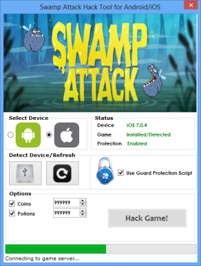 Swamp Attack Hack